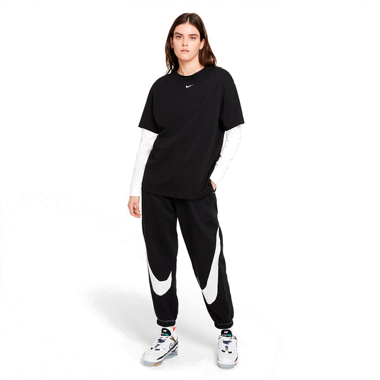 Брюки Nike W NSW SWSH FLC GX MR JGGR XL Черный Женский photo 3