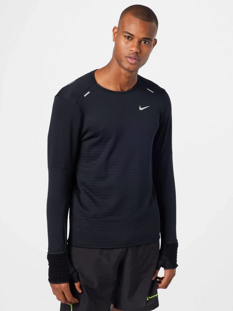 Мужская Толстовка Nike M NK TF RPL ELMNT CREW L Черный photo 2
