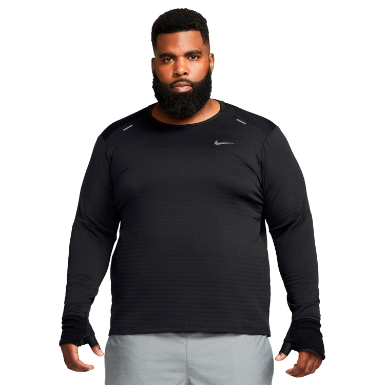 Мужская Толстовка Nike M NK TF RPL ELMNT CREW L Черный photo 4