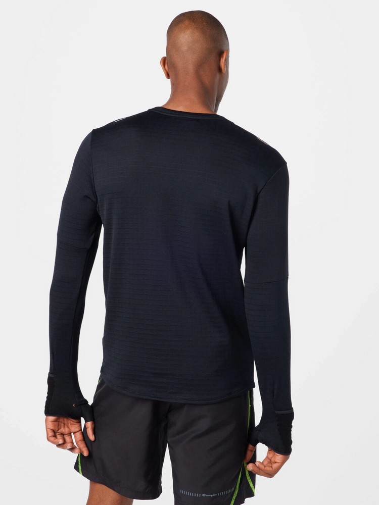 Мужская Толстовка Nike M NK TF RPL ELMNT CREW L Черный photo 5