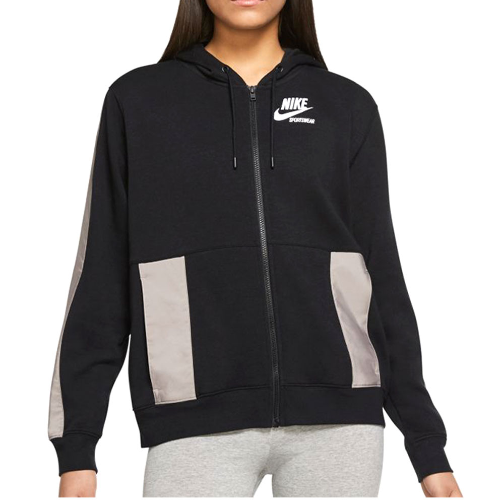 Hanorac Nike W NSW FLC FZ HOODIE HTG M Negru Femei photo 1 Hanorac Nike W NSW FLC FZ HOODIE HTG M Negru Femei photo 1