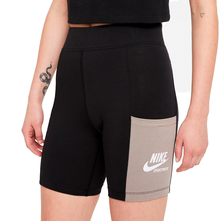 Шорты Nike W NSW HR BIKE SHORT HTG L Черный Женский photo 3