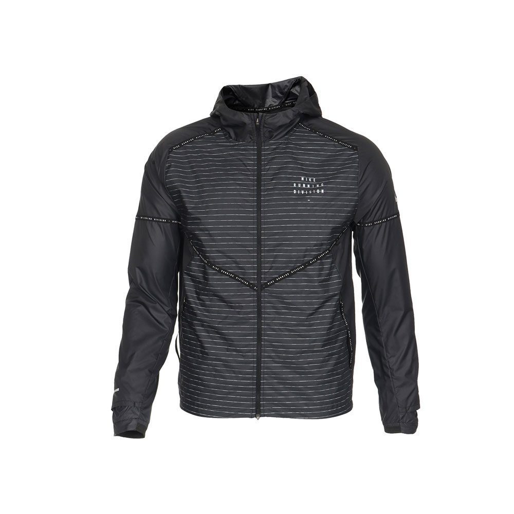 Мужская Ветровка Nike M NK SF RUN DVN FLASH JKT XL Черный photo 1