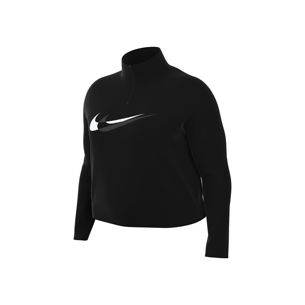 Hanorac Nike W NK DF SWSH RUN HZ MDLAYR / Femei / XL / Negru photo 1