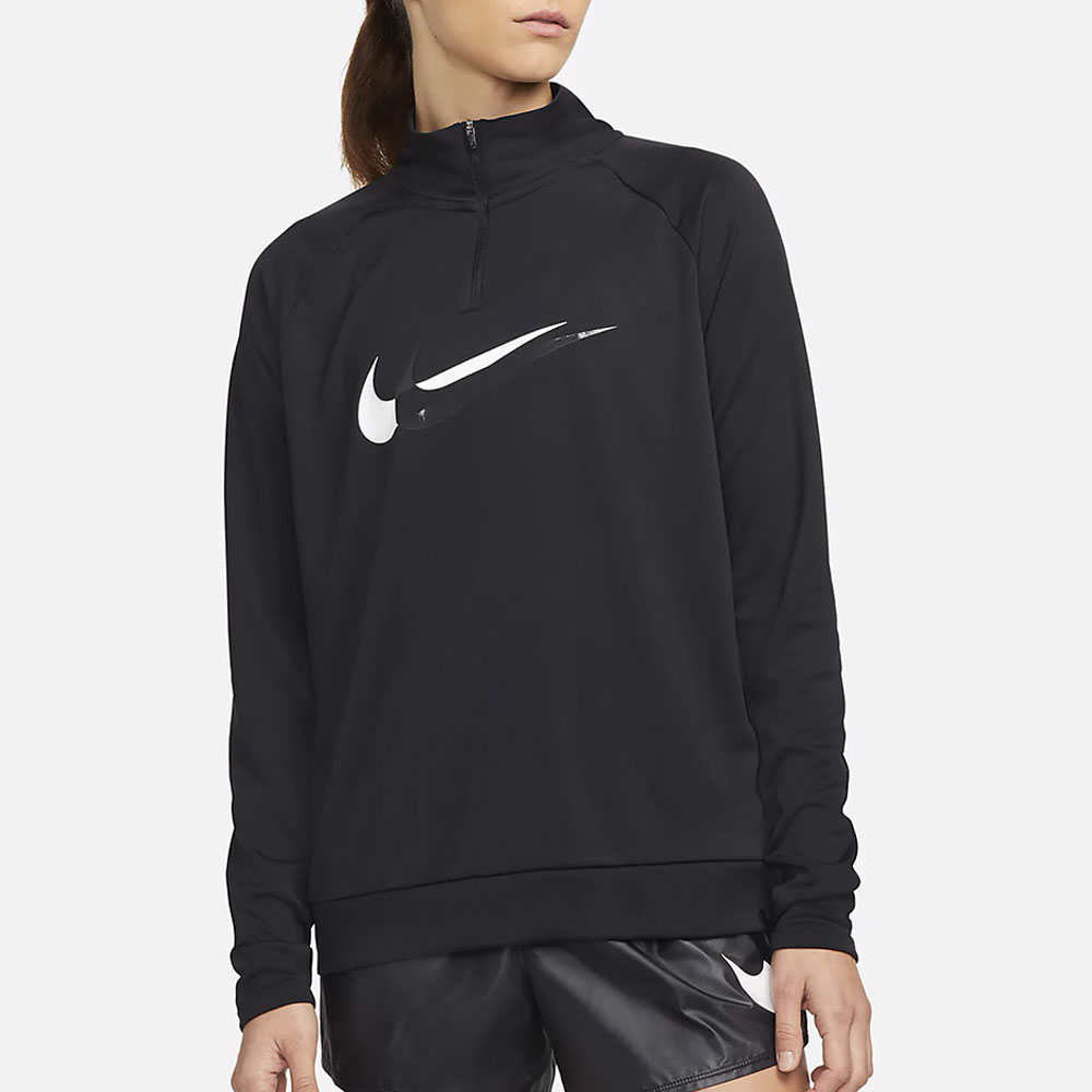 Hanorac Nike W NK DF SWSH RUN HZ MDLAYR / Femei / XL / Negru photo 3
