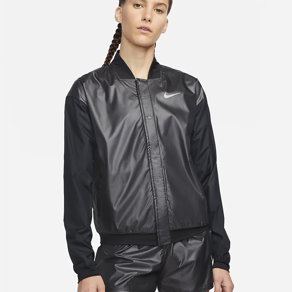 Куртка Nike W NK SWSH RUN JKT / Женский / M / Черный photo 2