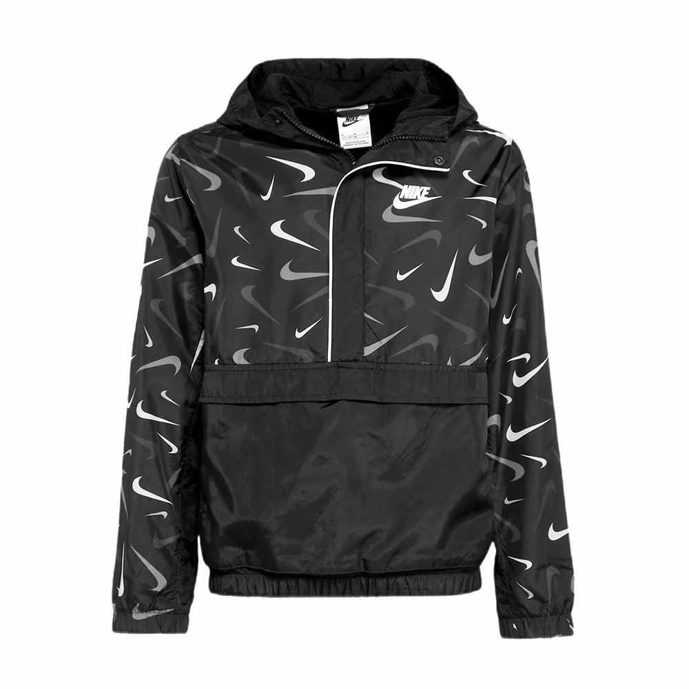 Толстовка Nike B NSW WVN ANORAK AOP