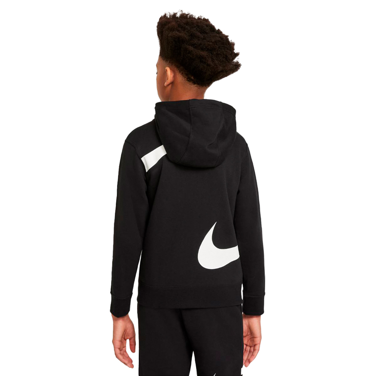 Hanorac Nike B NSW SWOOSH FLC FZ  / Barbati / S / Negru photo 3