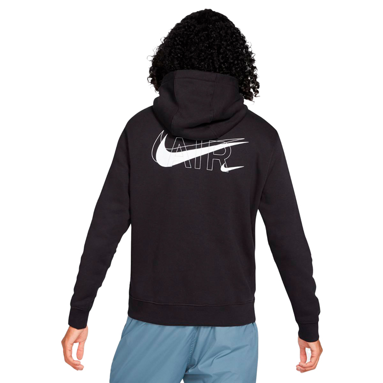 Hanorac pt bărbați Nike M NSW HOODIE PO AIR PRNT PACK L Negru photo 5