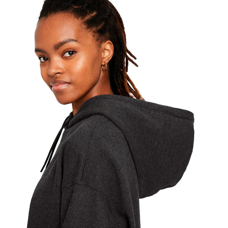 Hanorac Nike W NSW ESS FLC HOODIE CLCTN RE L Negru Femei photo 3