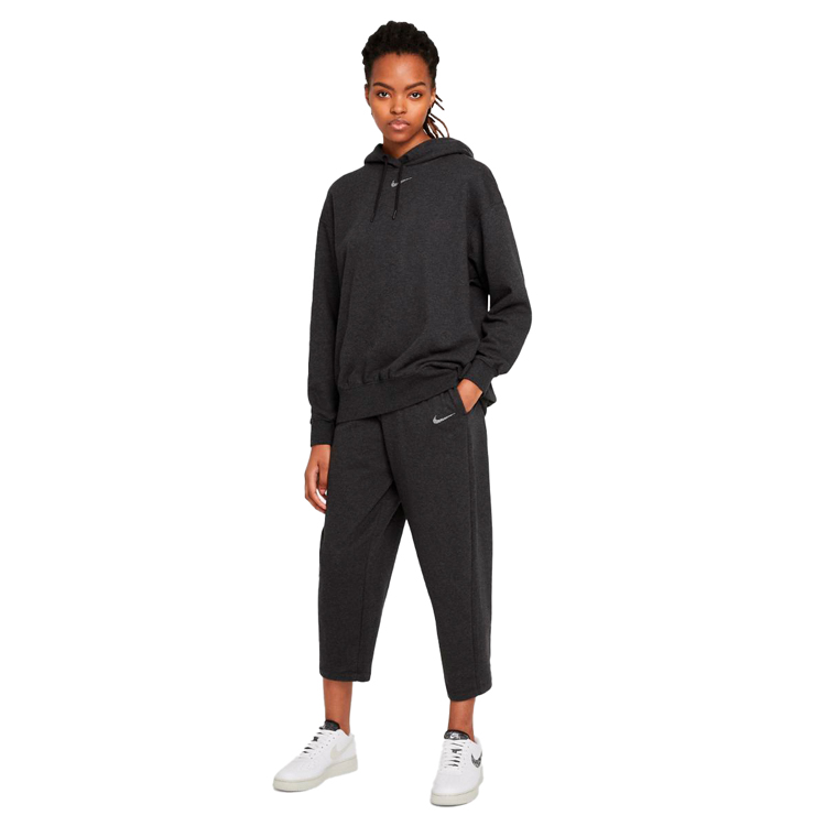 Hanorac Nike W NSW ESS FLC HOODIE CLCTN RE L Negru Femei photo 4