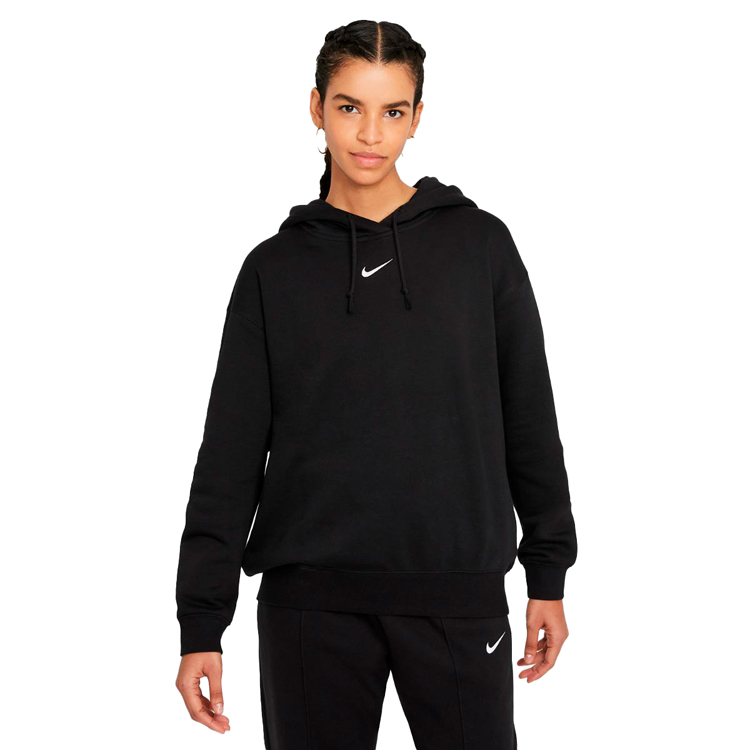 Hanorac Nike W NSW ESSNTL CLCTN FLC OS HD XL Negru Femei photo 4