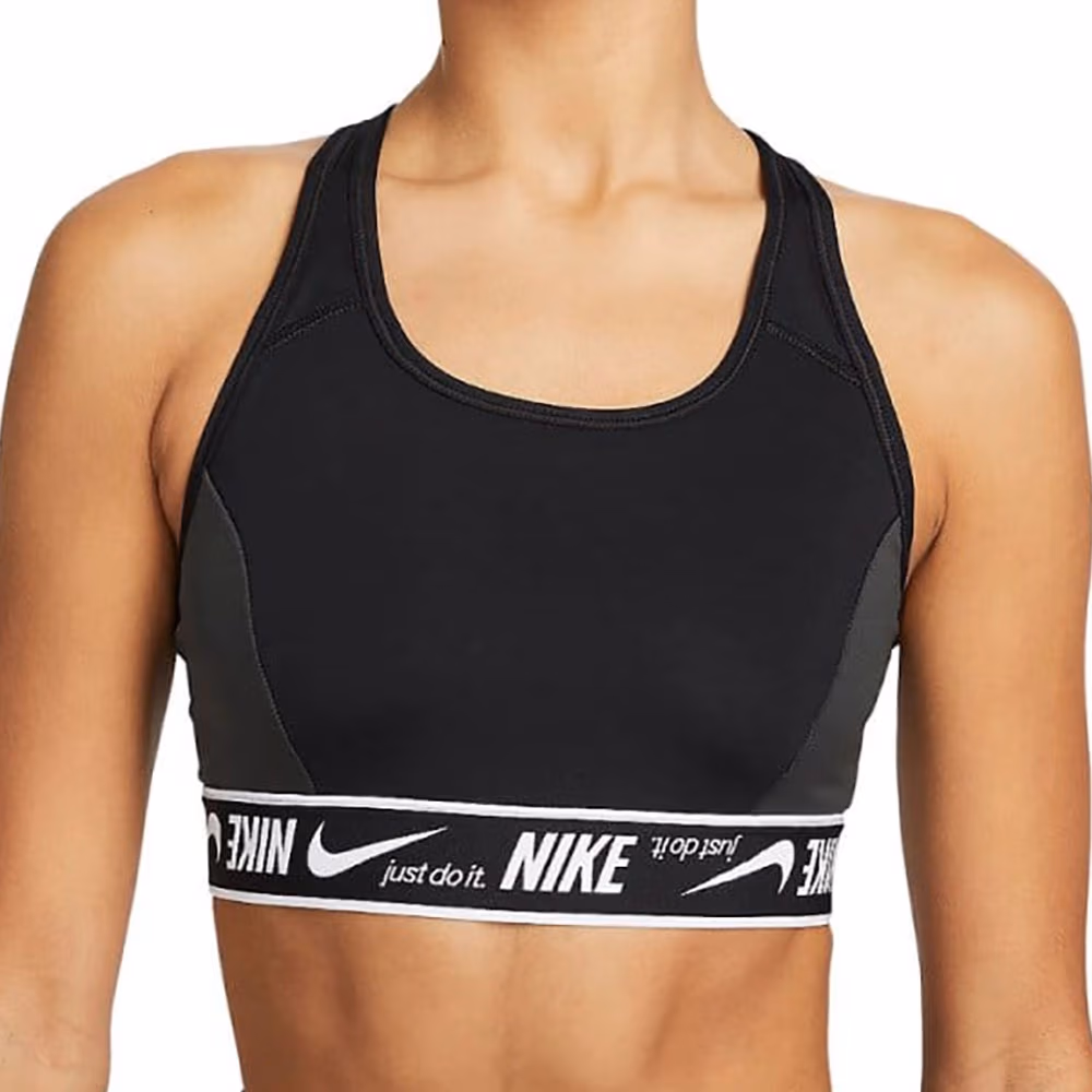 Спортивное бра Nike W NK DF SWSH LOGO BRA