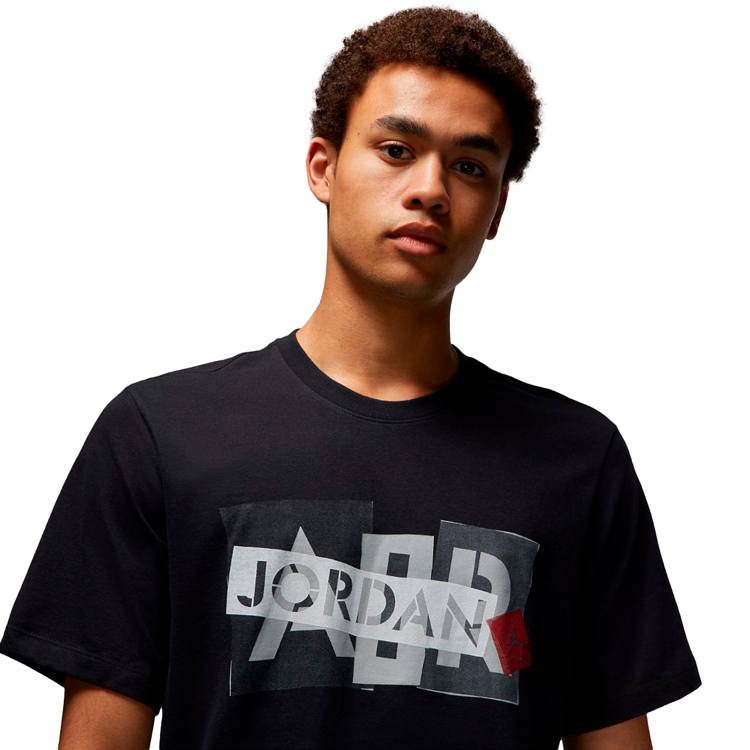 Футболка мужская Nike M J BRAND GFX SS CREW 3 M Черный photo 2