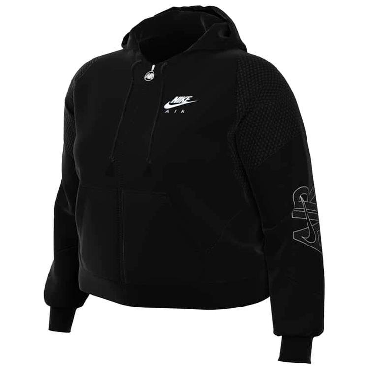Hanorac Nike W NSW AIR FLC TOP FZ XS Negru Femei photo 1 Hanorac Nike W NSW AIR FLC TOP FZ XS Negru Femei photo 1