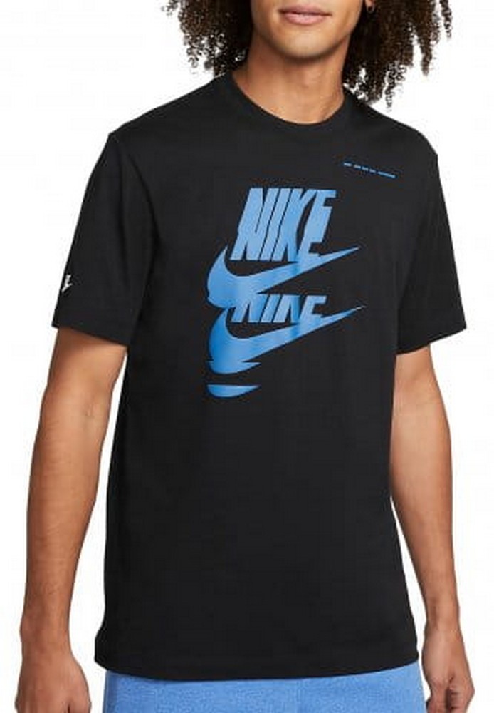 Футболка мужская Nike M NSW ESS+ SPORT 1 TEE S Черный photo 2