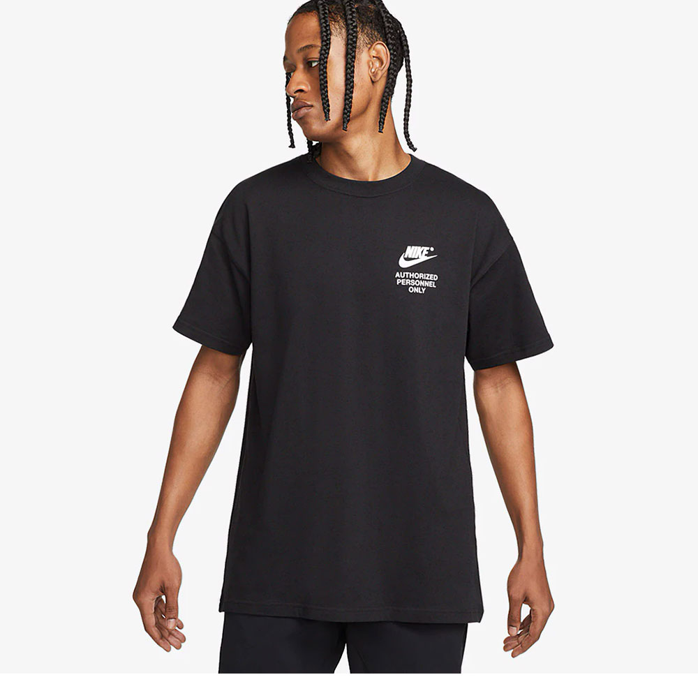 Tricou bărbătesc Nike M NSW AUTHRZD  PERSONNEL TEE S Negru photo 2