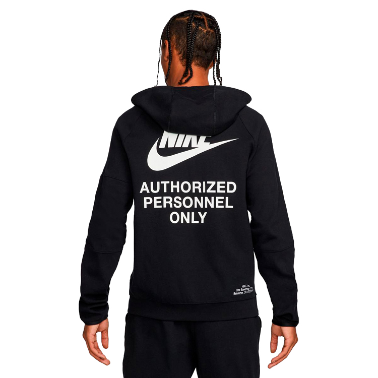 Hanorac pt bărbați Nike M NSW FLC FZ TOP GX AP L Negru photo 2