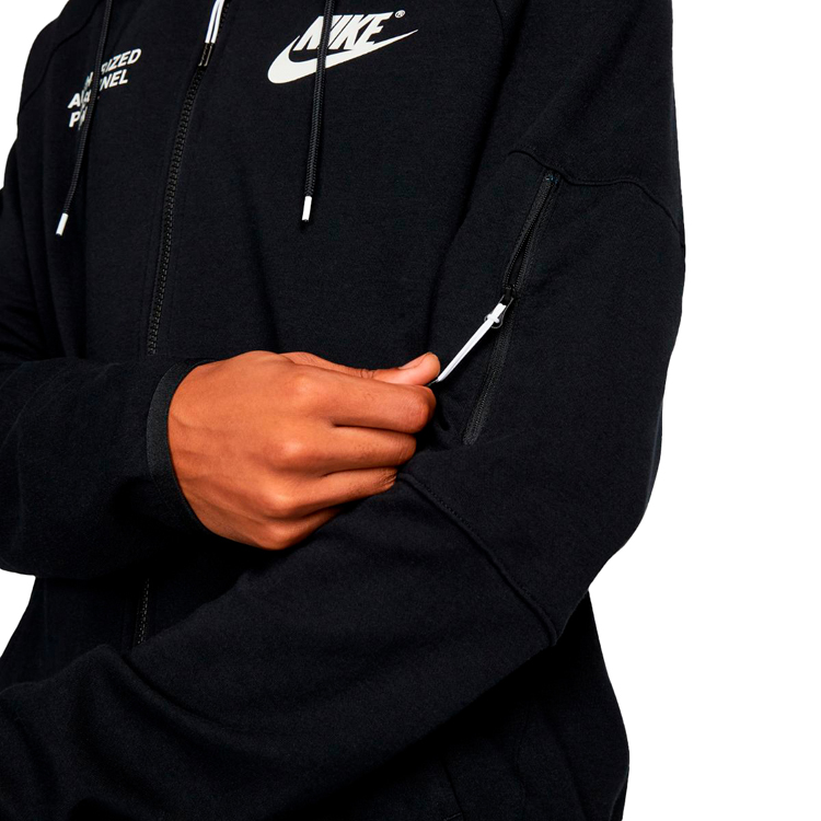 Hanorac pt bărbați Nike M NSW FLC FZ TOP GX AP L Negru photo 3