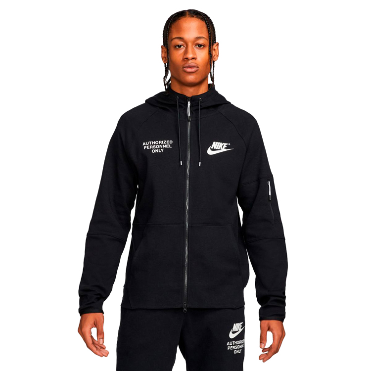 Hanorac pt bărbați Nike M NSW FLC FZ TOP GX AP L Negru photo 5