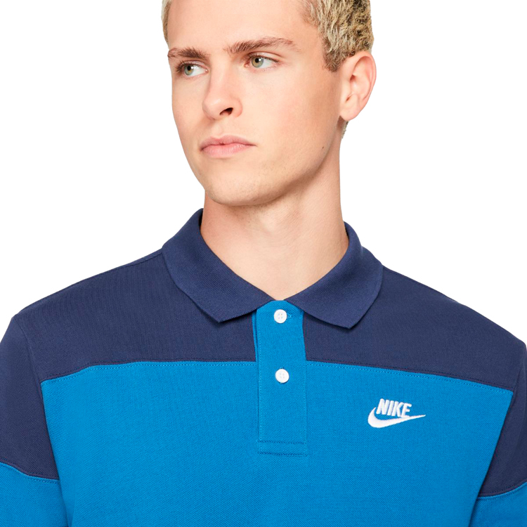 Мужские Поло Nike M NSW SPE POLO MATCHUP NVLT S Синий photo 3