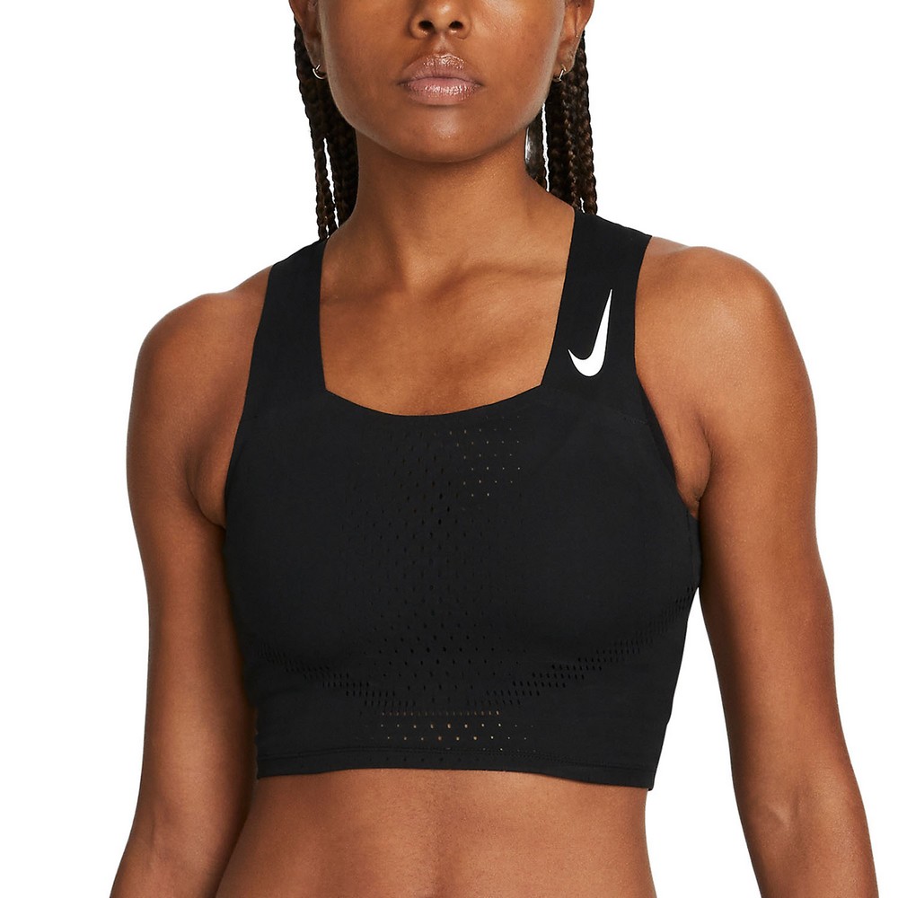 Спортивное бра Nike W NK DFADV AROSWFT CROP / Женский / S / Черный photo 3