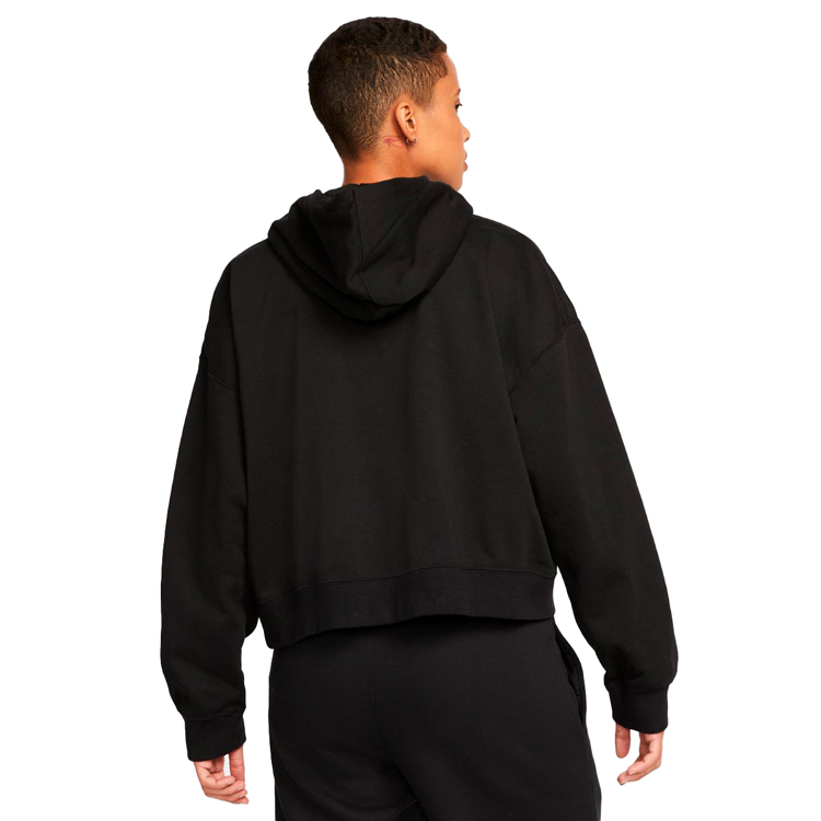 Hanorac Nike W J ESSEN FLC HOODIE CORE L Negru Femei photo 3