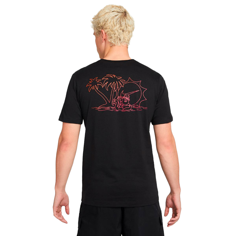 Футболка мужская Nike M NSW BRND RIFF GRAPHIC TEE 1 S Черный photo 6