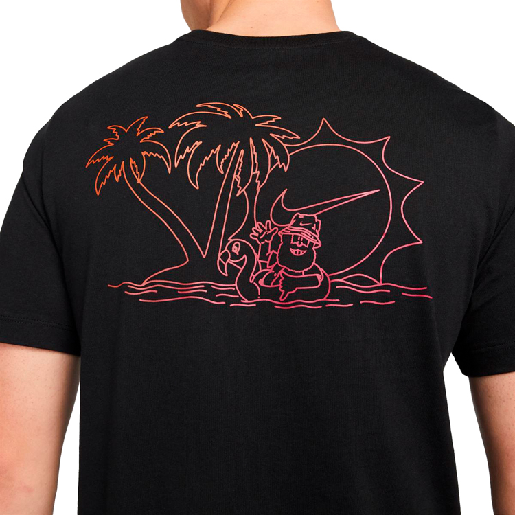 Футболка мужская Nike M NSW BRND RIFF GRAPHIC TEE 1 S Черный photo 7