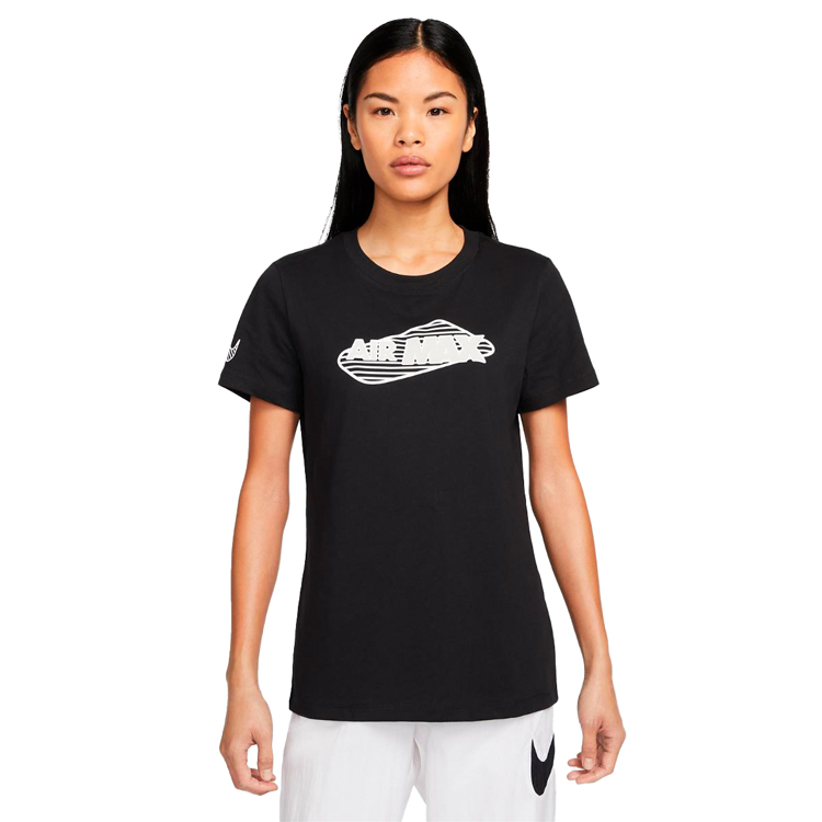 Tricou Nike W NSW TEE SS AIR MAX DAY S Negru Femei photo 6