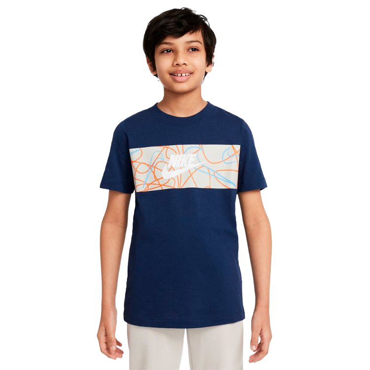 Футболка Nike B NSW FUTURA PANEL TEE photo Футболка Nike B NSW FUTURA PANEL TEE photo