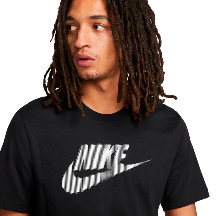 Футболка мужская Nike M NSW HYBRID SS TOP XS Черный photo 4