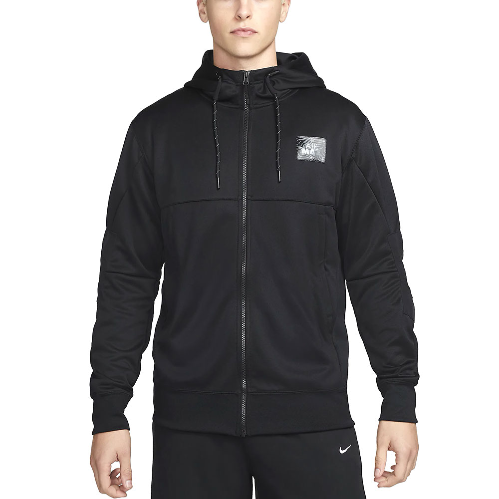 Куртка мужская Nike M NSW AIR MAX PK FZ HOODIE XS Черный photo 1
