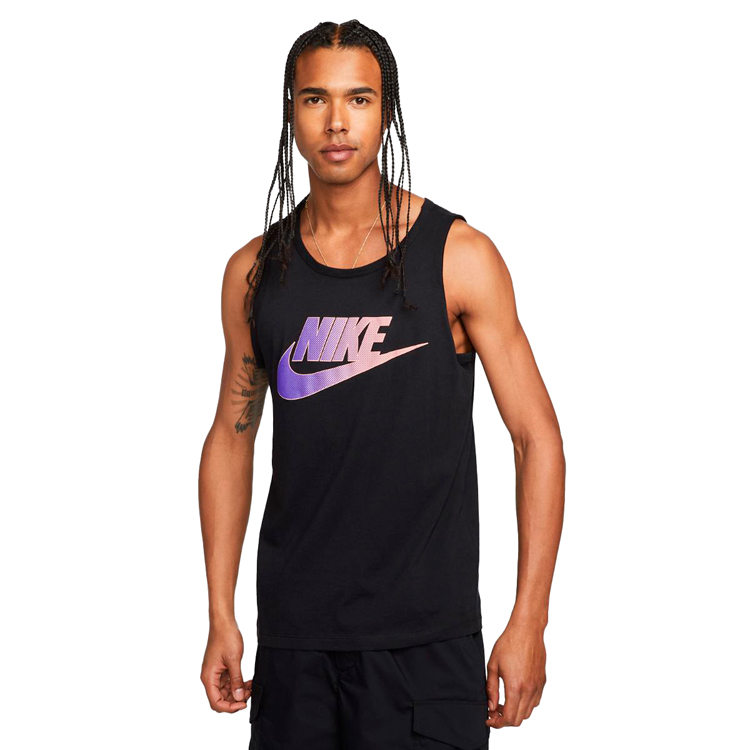 Майка для мужчин Nike M NSW 3MO SSNL BRNDMK TANK XL Черный photo 4