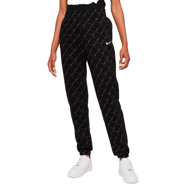 Брюки Nike W NSW TREND PANT CF AOP SWOOSH XL Черный Женский photo 4