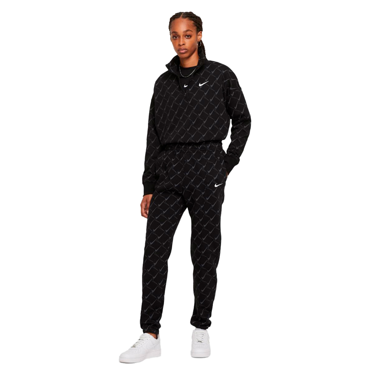 Брюки Nike W NSW TREND PANT CF AOP SWOOSH XL Черный Женский photo 6