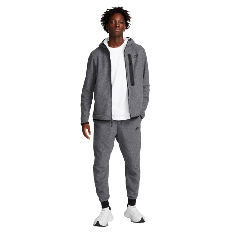Hanorac pt bărbați Nike M NSW TCH FLC FZ WINTER HD XS Gri photo 6
