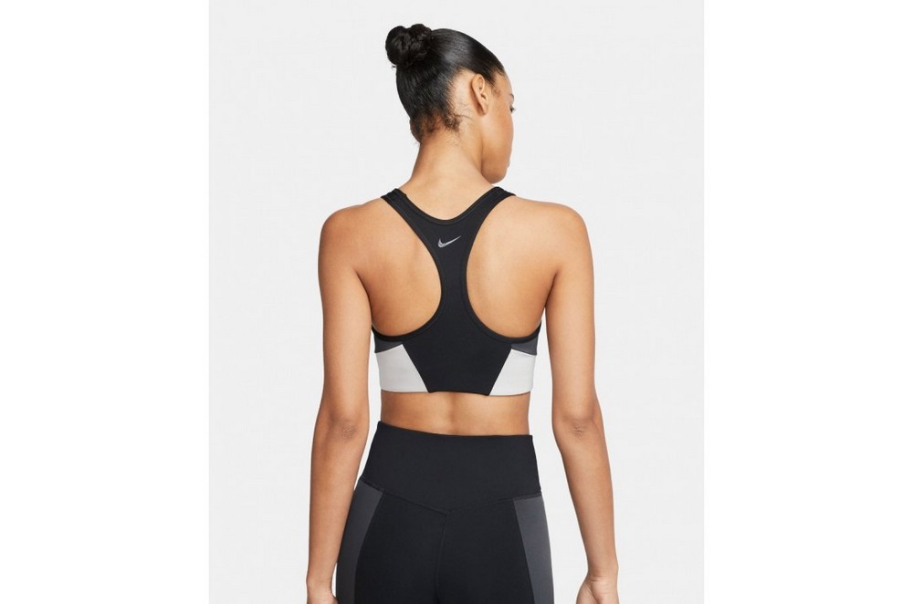 Bra sportive Nike W NK DF SWSH LOGO CB BRA / Femei / L / Negru photo 3