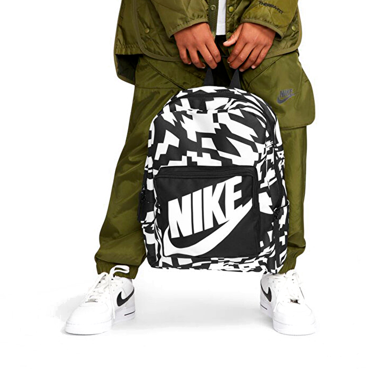 Rucsac Nike Y NK CLASSIC BKPK - AOP 3 FA22 DQ5158-010 Negru-alb photo 2