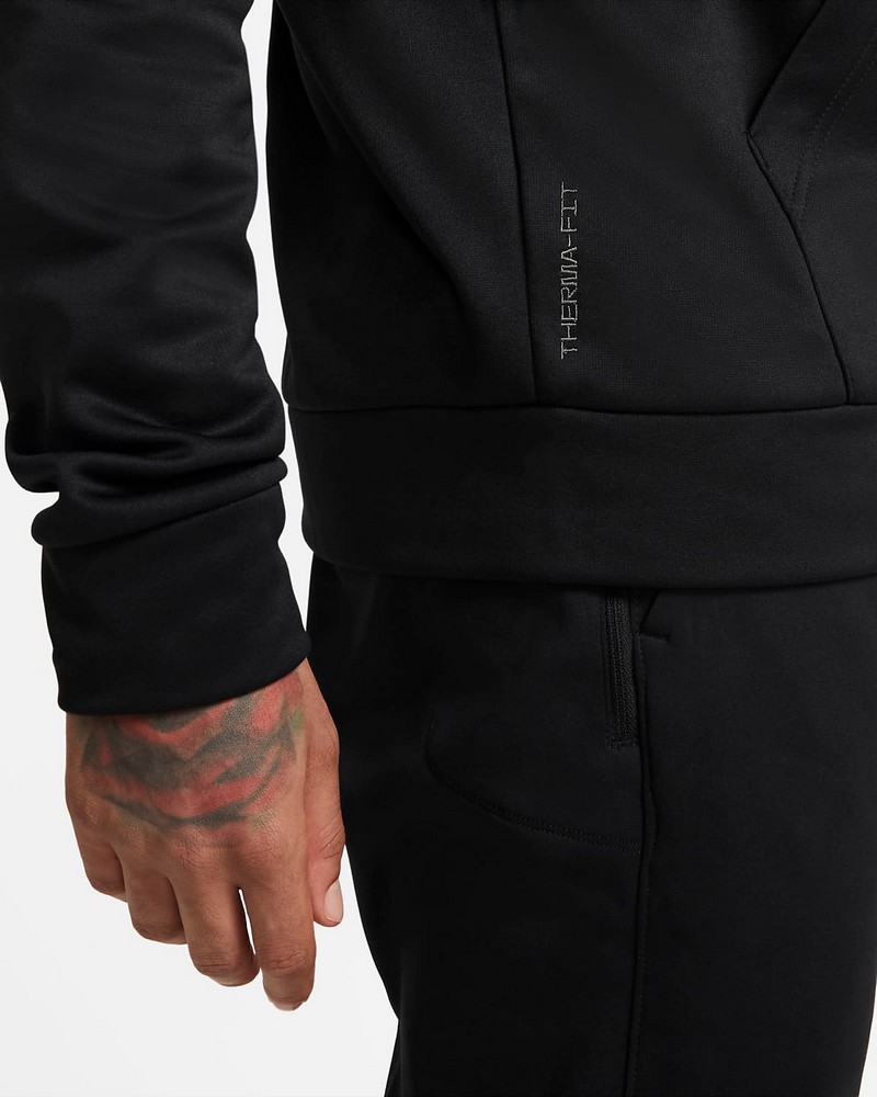 Hanorac pt bărbați Nike M NK TF HD PO SWOOSH L Negru photo 7