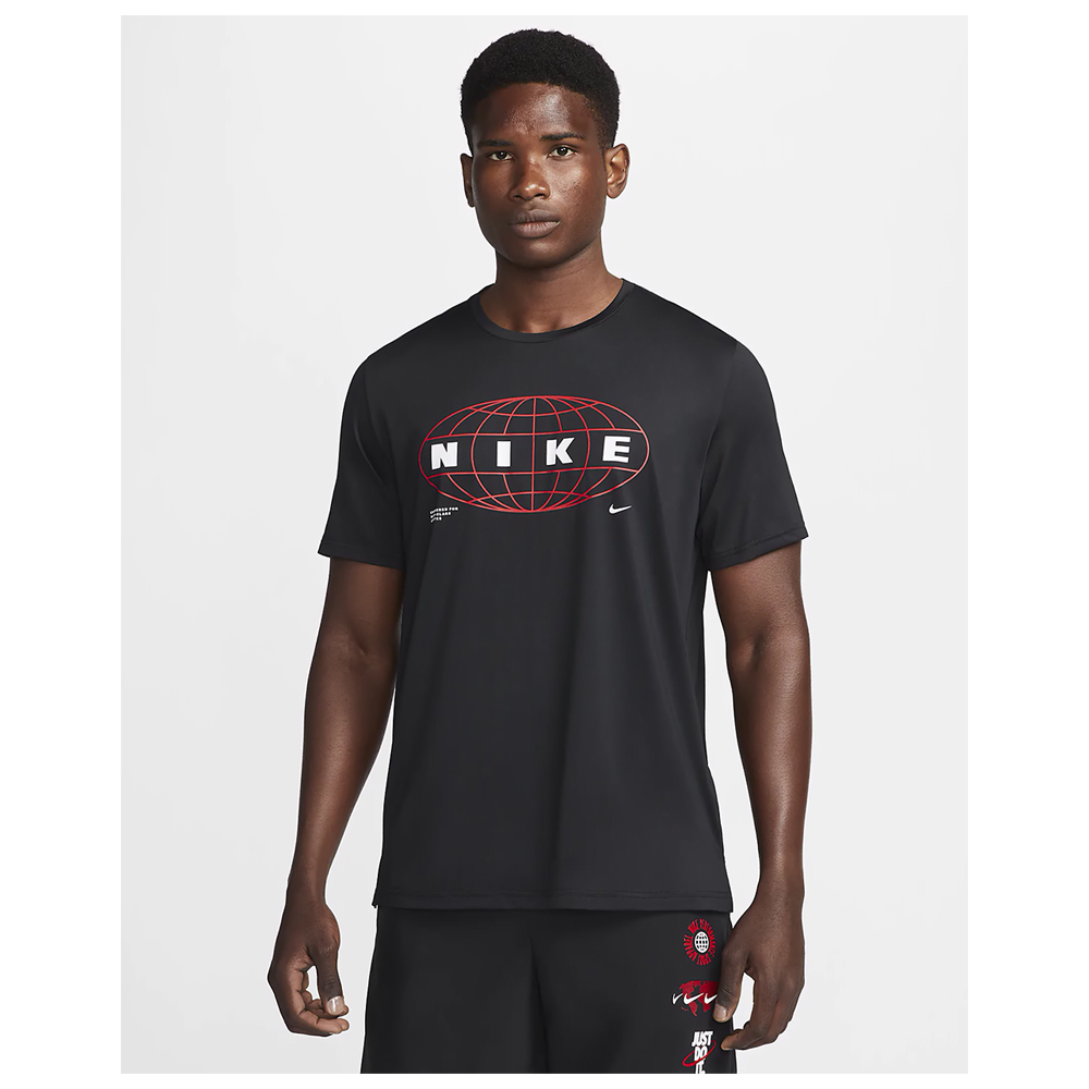 Футболка мужская Nike M NP DF HPR DRY TOP SS GFX 1 2XL Черный photo 2