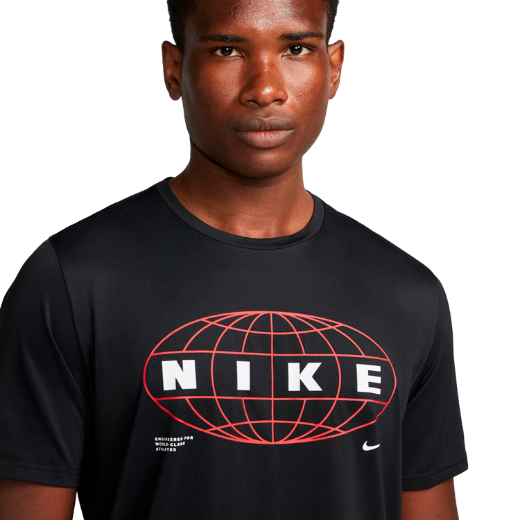 Футболка мужская Nike M NP DF HPR DRY TOP SS GFX 1 2XL Черный photo 4