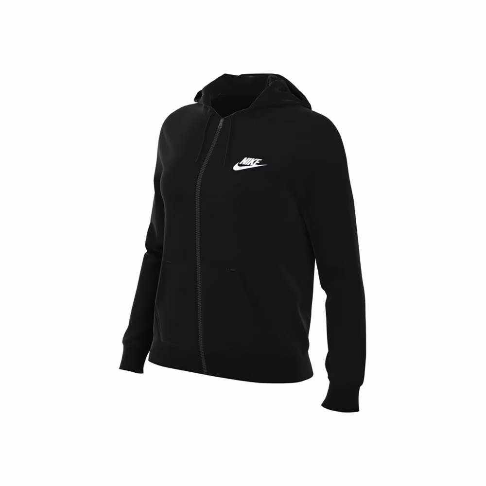 Толстовка Nike W NSW CLUB FLC FZ HOODIE STD