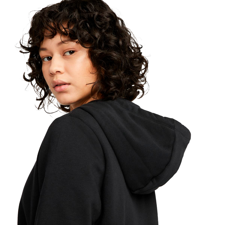 Толстовка Nike W NSW CLUB FLC FZ HOODIE STD XS Черный Женский photo 6