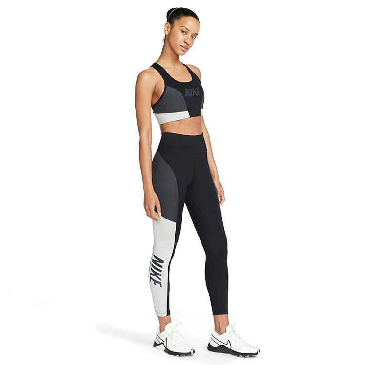 Легинсы Nike W NK ONE DF MR 7/8 TGHT CB / Женский / S / Черный photo 4