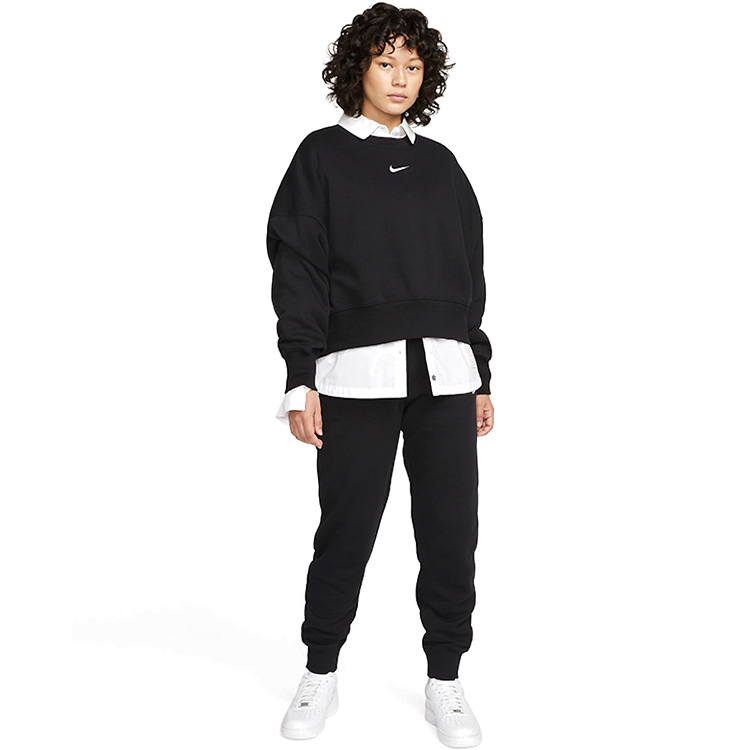 Брюки Nike W NSW PHNX FLC HR PANT STD S Черный Женский photo 3