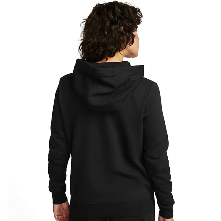 Hanorac Nike W NSW CLUB FLC GX PO HDY STD S Negru Femei photo 2