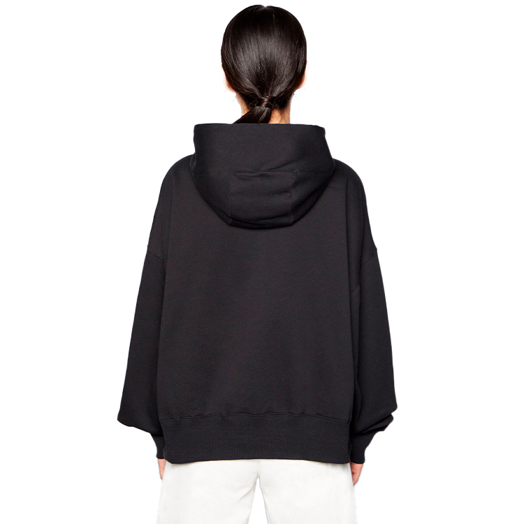 Hanorac Nike W NSW STYLE FLC PO HOODIE OS M Negru Femei photo 3