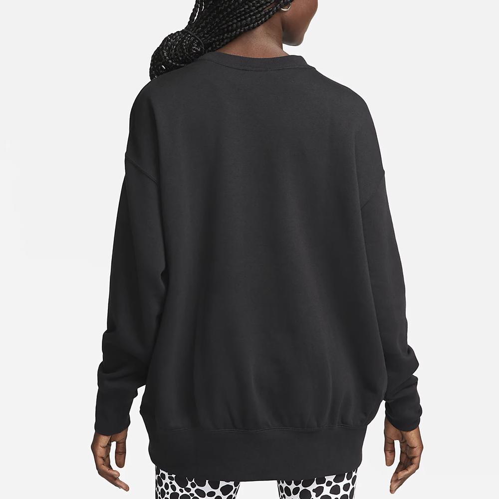 Hanorac Nike W NSW AIR FLC CREW S Negru Femei photo 3