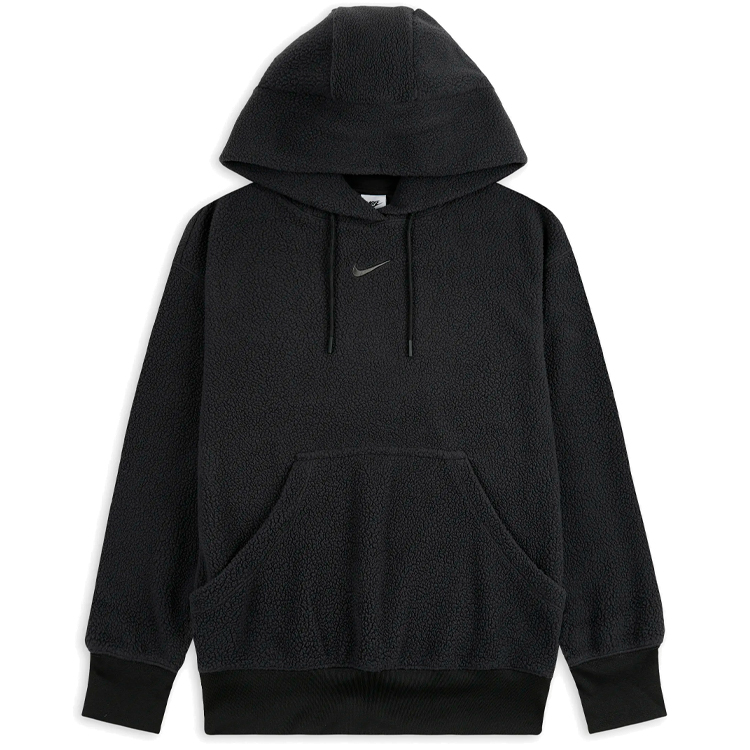 Hanorac Nike W NSW PLSH PO HOODIE L Negru Femei photo 1
